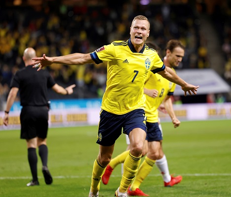 Suecia vino de atrás para derrotar a España 2-1. Foto: EFE Suecia vino de atrás para derrotar a España 2-1. Foto: EFE