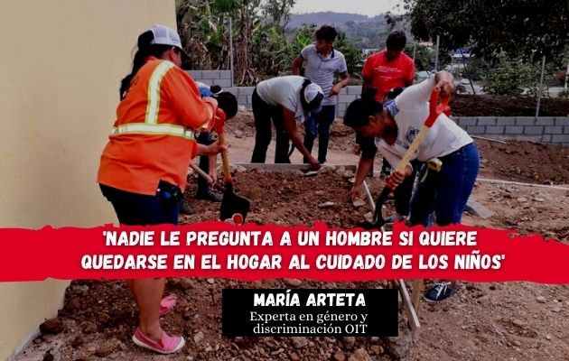 La discriminación laboral de la mujer comienza en el hogar, advierte experta de la OIT, María Arteta. Cortesía
