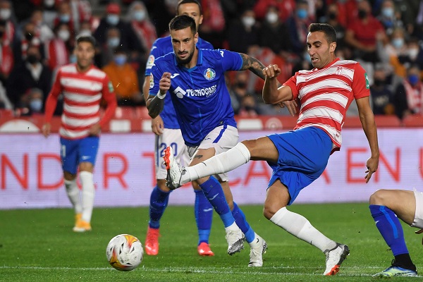 Granada y Getafe empataron 1-1. Foto: EFE Granada y Getafe empataron 1-1. Foto: EFE