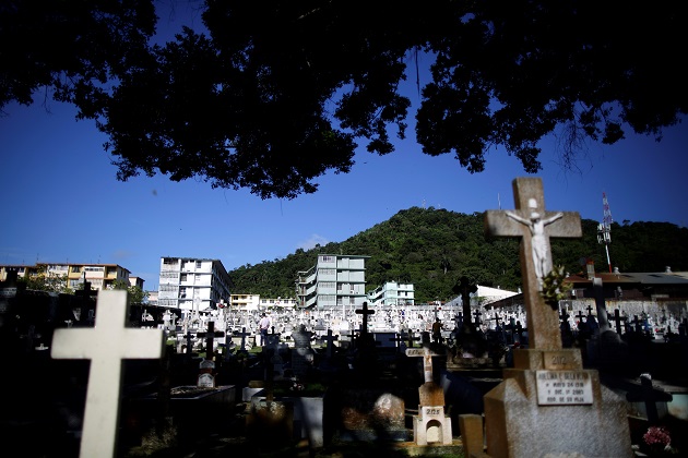 Vista del Cementerio de Amador en el Día de los Difuntos. Foto: EFE Vista del Cementerio de Amador en el Día de los Difuntos. Foto: EFE