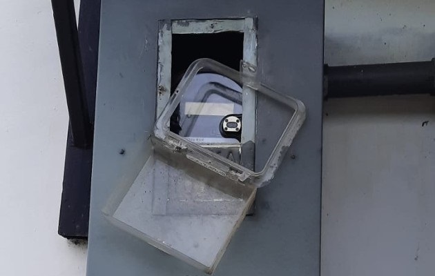 Mediante las cámaras de videovigilancia se ha podido observar que en varias ocasiones personas hurtando todo tipo de material de metal para luego llevarlos a vender. Foto: Diomedes Sánchez