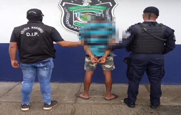 En el operativo en El Tecal detuvieron a un ciudadano. Foto: Proteger y Servir En el operativo en El Tecal detuvieron a un ciudadano. Foto: Proteger y Servir