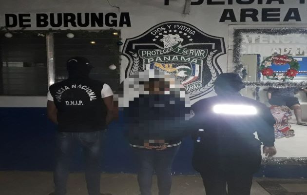 Dos personas fueron detenidas en el sector de Burunga. Foto: Proteger y Servir Dos personas fueron detenidas en el sector de Burunga. Foto: Proteger y Servir