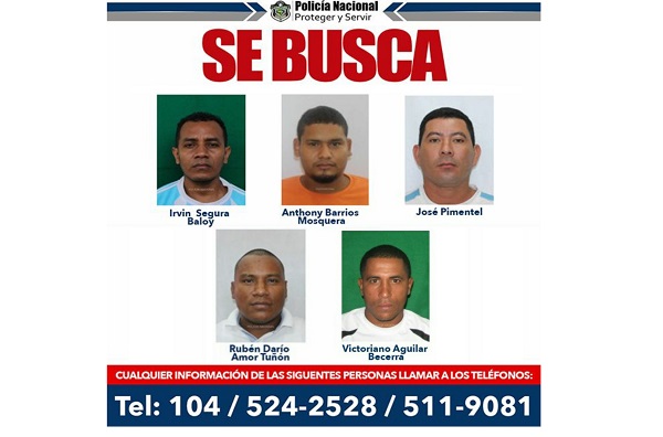 Integrantes de la banda criminal "Los HP", que supuestamente opera en el sector de Panamá Este. Integrantes de la banda criminal "Los HP", que supuestamente opera en el sector de Panamá Este.