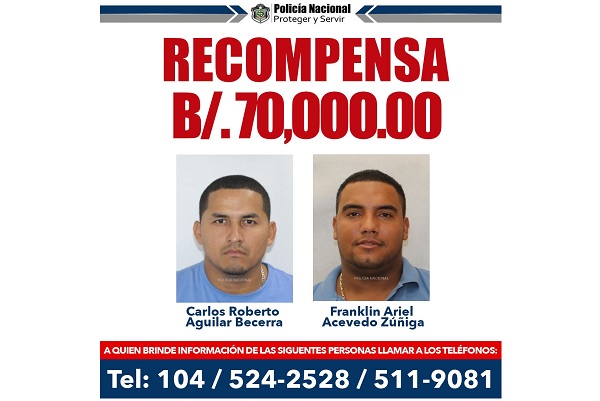 Carlos Roberto Aguilar Becerra y Franklin Ariel Acevedo son cabecillas de la organización criminal "Los HP". Carlos Roberto Aguilar Becerra y Franklin Ariel Acevedo son cabecillas de la organización criminal "Los HP".