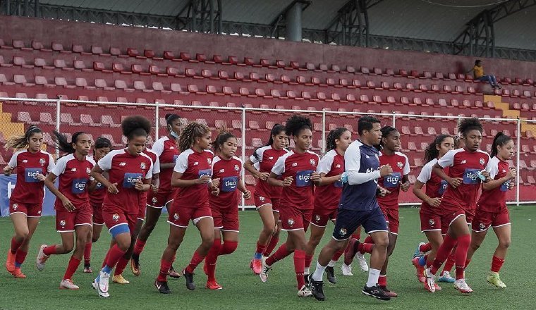 Selección femenina de fútbol. Foto:Fepafut Selección femenina de fútbol. Foto:Fepafut