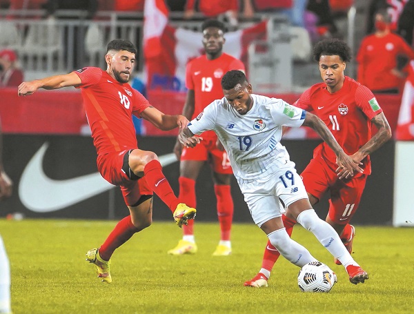 Panamá cayó 4-1 en su visita a Canadá. Foto: EFE