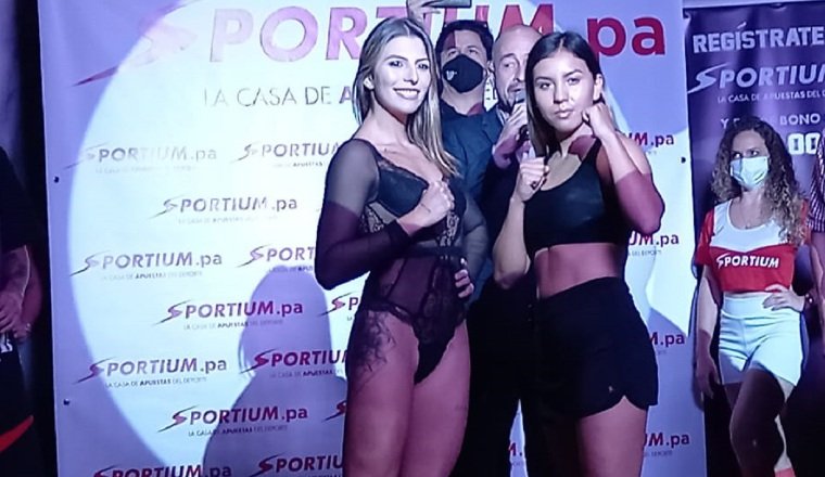 La colombiana Verónica Zulaga (izq.) y la mexicana Maryan Salazar de México. La colombiana Verónica Zulaga (izq.) y la mexicana Maryan Salazar de México.
