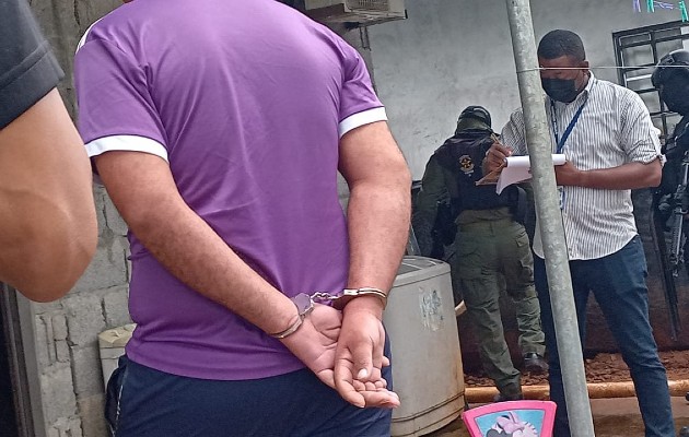 En la provincia de Chiriquí fueron detenidos los miembros de la pandilla "Badboy". Foto. Cortesía PGN 