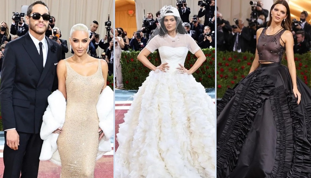 Las Kardashian juntas por primera vez en la Met Gala. Las Kardashian juntas por primera vez en la Met Gala.