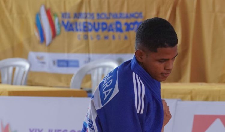 Bernabe Vergara ganó bronce en judo. Foto: COP Bernabe Vergara ganó bronce en judo. Foto: COP