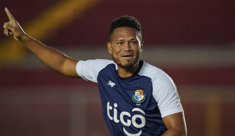 Rolando Blackburn, delantero de Panamá. Foto: Fepafut Rolando Blackburn, delantero de Panamá. Foto: Fepafut