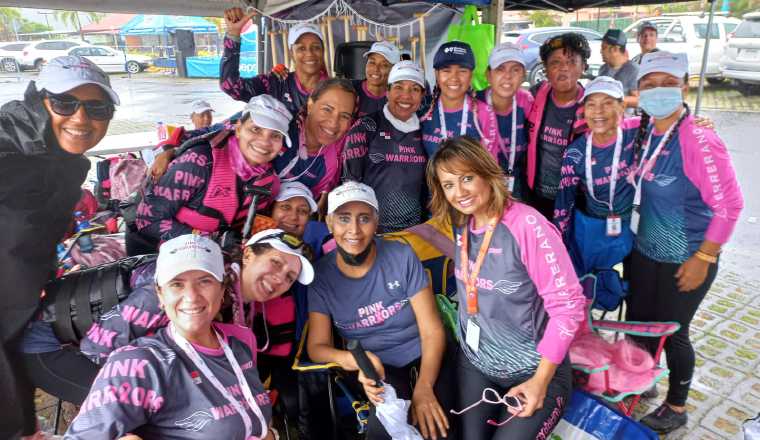 Pink Warriors Stars de Panamá y Pink Pirates de Colombia. Foto: Cortesía Pink Warriors Stars de Panamá y Pink Pirates de Colombia. Foto: Cortesía