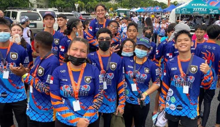 Equipo Hydra del Instituto Sun Yat Sen. Equipo Hydra del Instituto Sun Yat Sen.