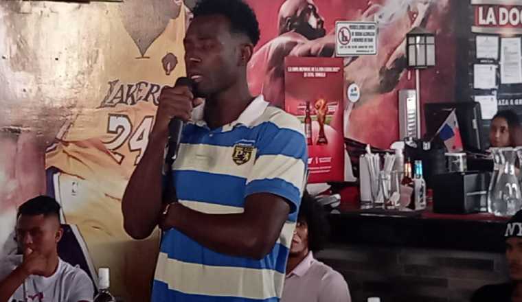 El ecuatoriano Marlo Delgado, rival de Azael "El Turbo" Cosio.