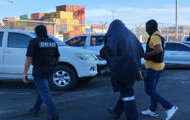 La “Operación Patria” se ejecutó en varios puntos de la provincia de Colón (Cativá, Cristóbal, Puerto Pilón) y en un puerto. Foto. PGN La “Operación Patria” se ejecutó en varios puntos de la provincia de Colón (Cativá, Cristóbal, Puerto Pilón) y en un puerto. Foto. PGN