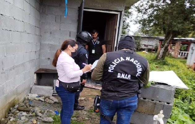 En otros sectores de Panamá Oeste se llevó a cabo la "operación Halloween". Foto. PGN En otros sectores de Panamá Oeste se llevó a cabo la "operación Halloween". Foto. PGN
