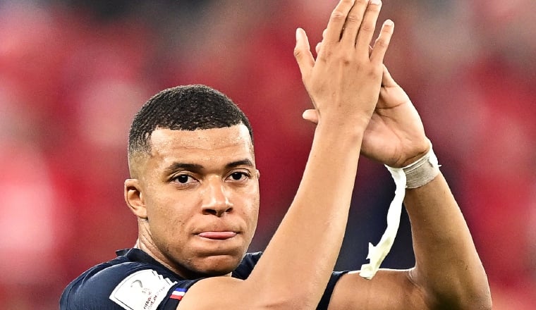 Mbappé figura del equipo francés. Foto: EFE Mbappé figura del equipo francés. Foto: EFE