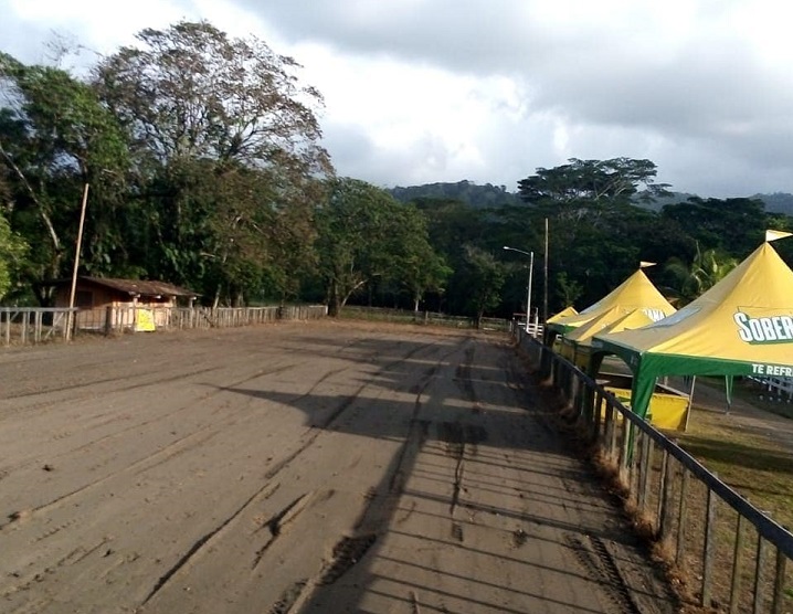 Vista de los terrenos de la Feria "Expo Costas". Foto: Diomedes Sánchez