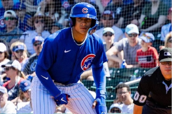 Miguel Amaya de los Cachorros de Chicago. Foto: Instagram Miguel Amaya de los Cachorros de Chicago. Foto: Instagram