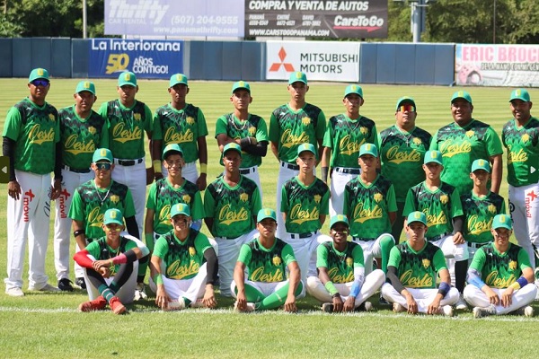 Panamá Oeste U14. Foto: Fedebeis
