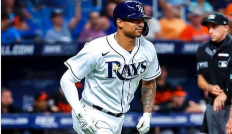 Miguel Amaya de los Cachorros de Chicago. Foto: Twitter Christian Bethancourt de los Tampa Bay. Foto: Instagram