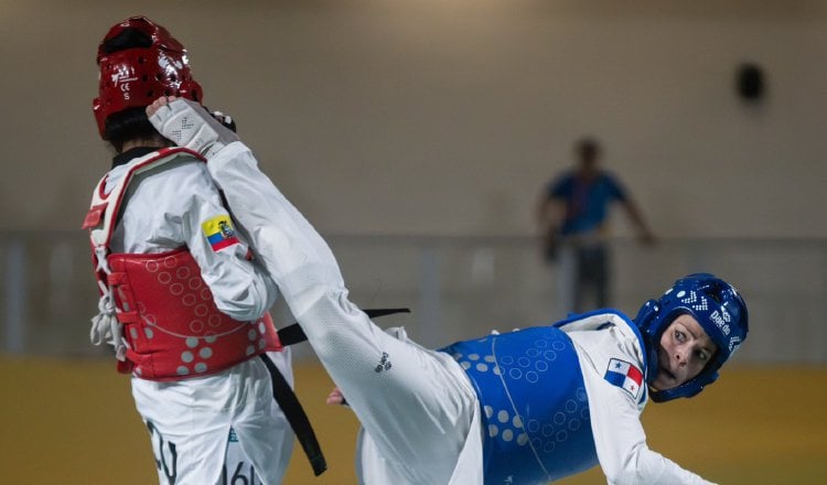 Panameña derrotó a la venezolana Alexmar Sulbarán para llevase el bronce. Foto: COP Panameña derrotó a la venezolana Alexmar Sulbarán para llevase el bronce. Foto: COP