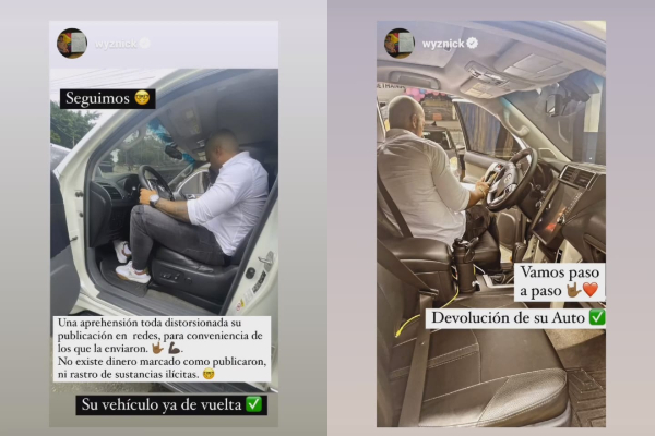 Imágenes de Chamaco con su vehículo. Fotos: @chamacomusic Imágenes de Chamaco con su vehículo. Fotos: @chamacomusic
