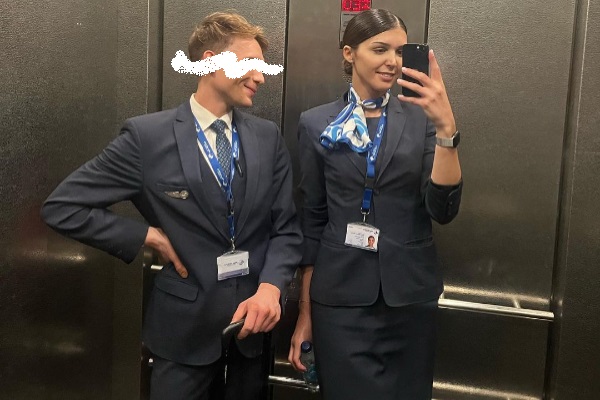 Marina Machete es asistente de vuelo de profesión. Foto: Instagram / @marinamachetereis Marina Machete es asistente de vuelo de profesión. Foto: Instagram / @marinamachetereis