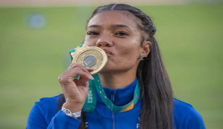 La vallista Gianna Woodruff Woodruff. Foto: EFE La vallista Gianna Woodruff Woodruff. Foto: EFE