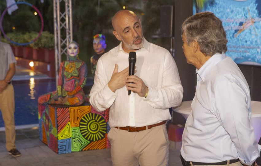 Presidentes de Wyndham Hotels & Resorts y Decameron All Inclusive Hotels and Resorts. Foto: Cortesía