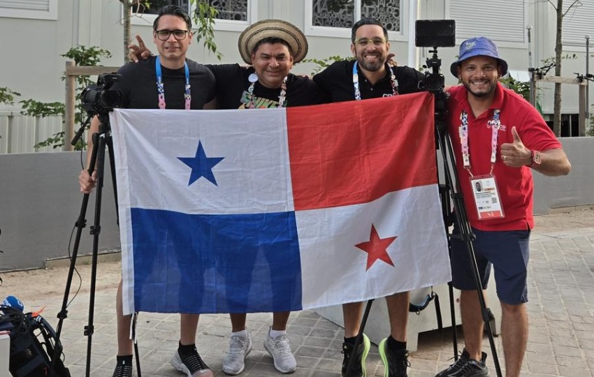 Edgardo Vidal y sus compañeros en París 2024. Foto: Cortesía Edgardo Vidal y sus compañeros en París 2024. Foto: Cortesía