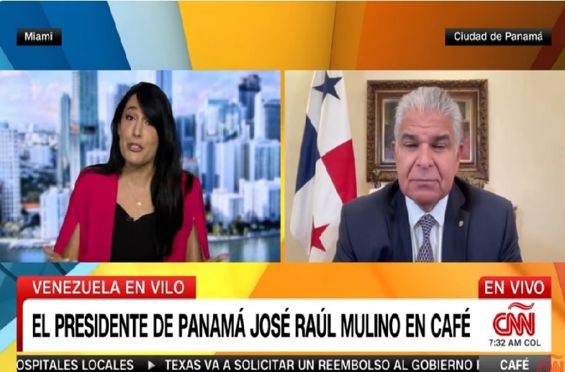 José Raúl Mulno entrevistado en CNN José Raúl Mulno entrevistado en CNN