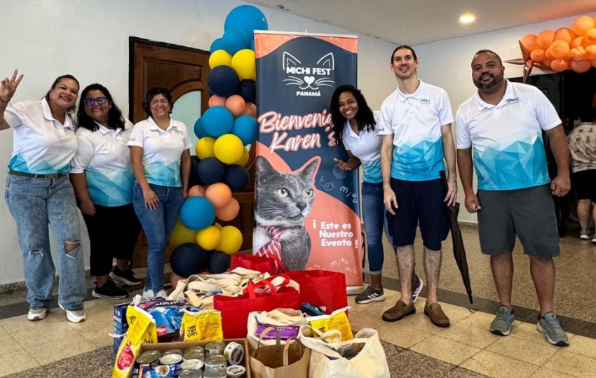 Se recibieron donaciones de alimento y arena. Foto: Instagram / @michifestpanama Se recibieron donaciones de alimento y arena. Foto: Instagram / @michifestpanama
