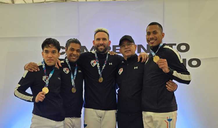 Equipo de esgrima de Panamá. Foto: Cortesía Equipo de esgrima de Panamá. Foto: Cortesía