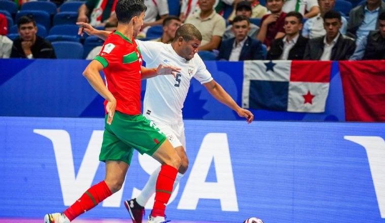 Panamá perdió ante Marruecos por 6-3 en el Mundial de Futsal 204. Foto: FPF Panamá perdió ante Marruecos por 6-3 en el Mundial de Futsal 204. Foto: FPF