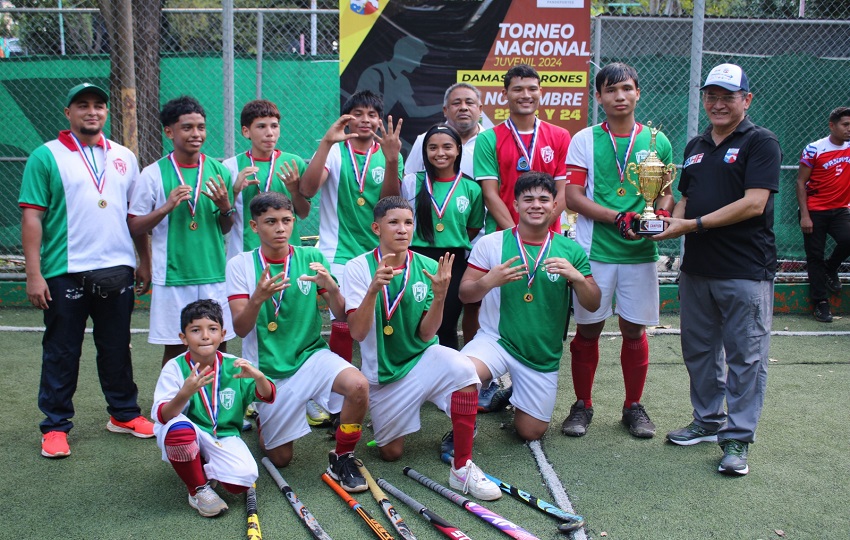 Chiriquí ganó el título en la rama masculina. Foto: Cortesía Chiriquí ganó el título en la rama masculina. Foto: Cortesía