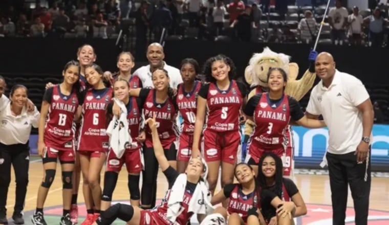 Panamá femenino Sub-15. Foto: Fepaba