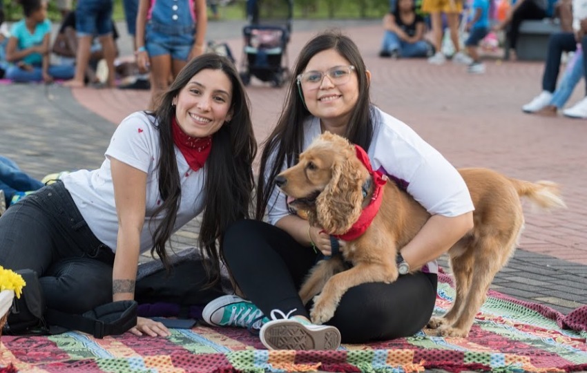 Cine Picnic es pet-friendly. Foto: Cortesía Cine Picnic es pet-friendly. Foto: Cortesía