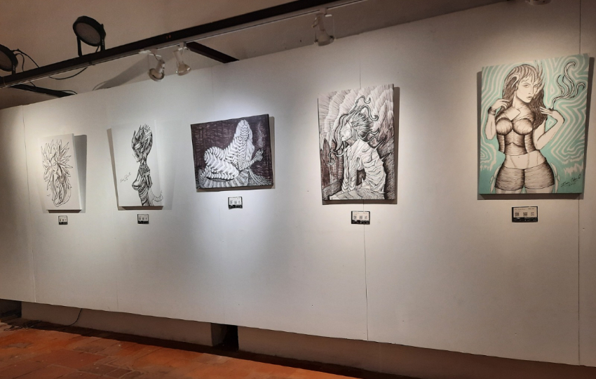 Exhibición del pintor Iván Cedeño. Foto: Cortesía Exhibición del pintor Iván Cedeño. Foto: Cortesía