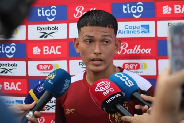 Klissman De Gracia, jugador de la Sub-20. Foto: Fepafut Klissman De Gracia, jugador de la Sub-20. Foto: Fepafut