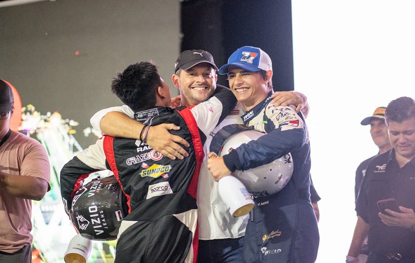 Algunos de los ganadores. Foto: autodromopanama Algunos de los ganadores. Foto: autodromopanama