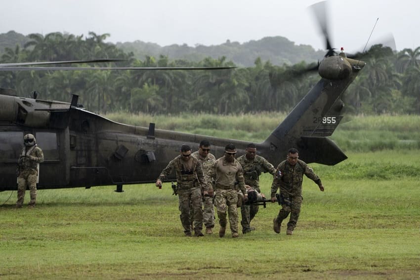 Los ejercicios se han desarrollado en la Base Cristóbal Colón. Foto Embajada de Estados Unidos Los ejercicios se han desarrollado en la Base Cristóbal Colón. Foto Embajada de Estados Unidos