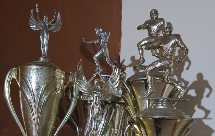 Trofeos de las Black Ravens. Foto: Cortesía Trofeos de las Black Ravens. Foto: Cortesía