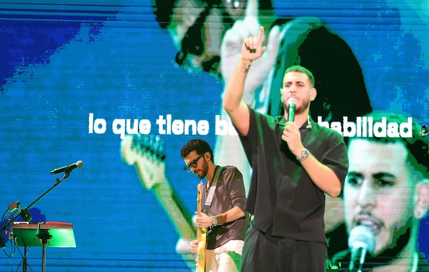 Las canciones del dúo venezolano fueron coreadas de inicio a fin. Foto: Cortesía Las canciones del dúo venezolano fueron coreadas de inicio a fin. Foto: Cortesía