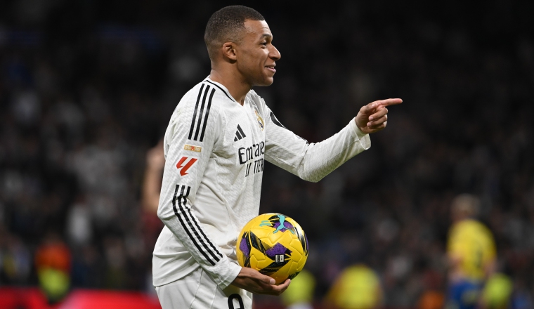 Kylian Mbappé, estrella del Real Madrid. Foto: EFE Kylian Mbappé, estrella del Real Madrid. Foto: EFE
