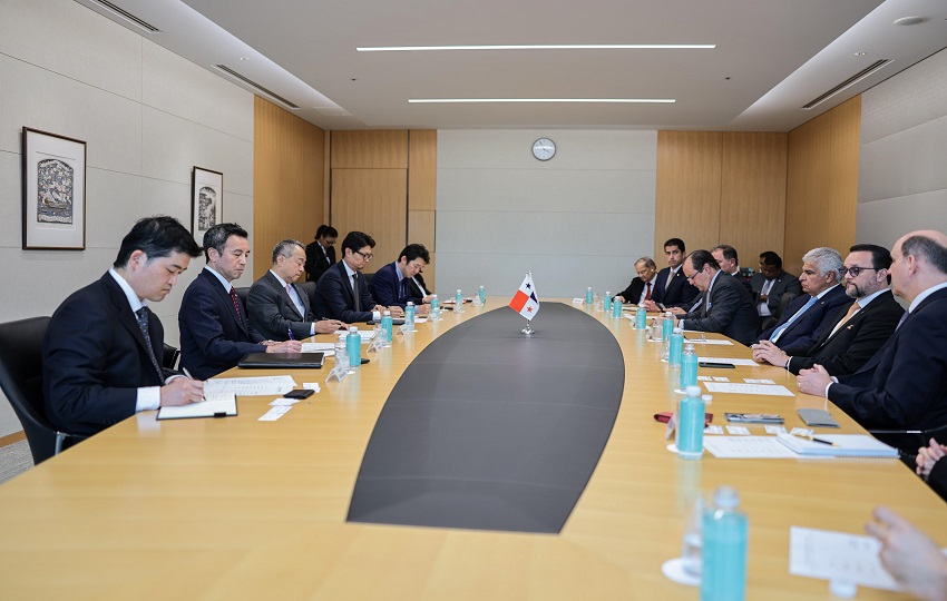 Reunión con directivos del Mizuho Bank y Sumitomo Corp. Foto: Cortesía Reunión con directivos del Mizuho Bank y Sumitomo Corp. Foto: Cortesía