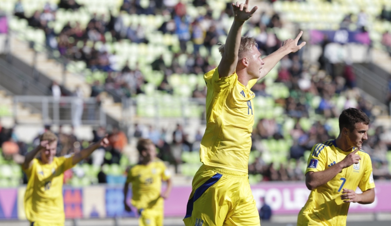 Jugadores del equipo de Ucrania. Foto: EFE Jugadores del equipo de Ucrania. Foto: EFE