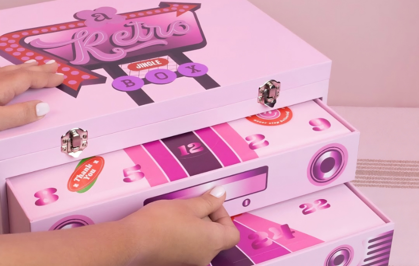 La 'Retro Jingle Box' tiene 32 productos. Foto: Aquavera La 'Retro Jingle Box' tiene 32 productos. Foto: Aquavera