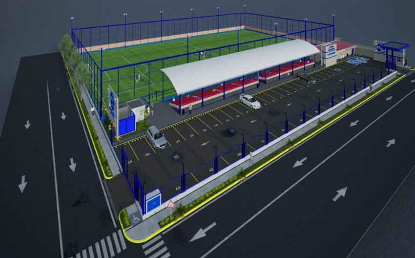 La Cancha Deportiva de Las Acacias La Cancha Deportiva de Las Acacias
